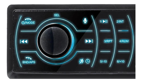 Autoestereo Bluetooth Touch Usb Sd Aux Mp3 4 X 50 W Potencia