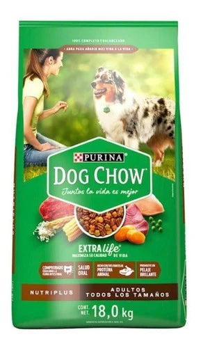 Alimento Croqueta Perro Adulto Dog Chow Nutriplus 18kg