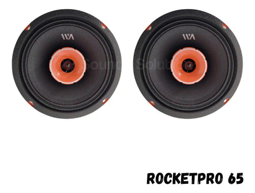 Par Medio Rango War Audio Rocket Pro 6.5  120w Rms!