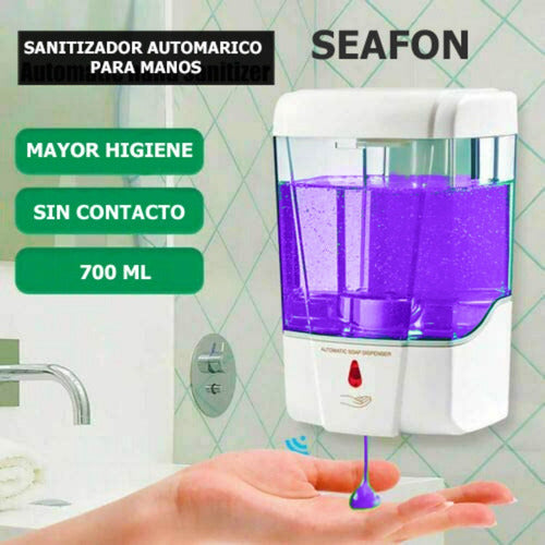 Despachador Automático De Gel Antibacterial Y Jabón Liquido