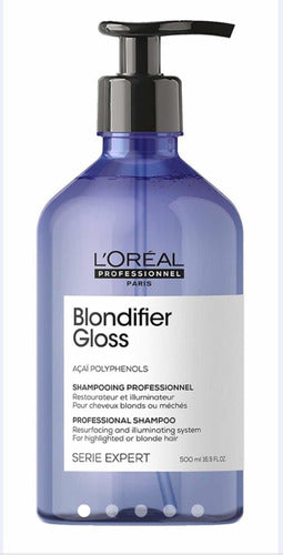 Blondifier Gloss Loreal Shampoo Elimina Tonos Cobres 500ml