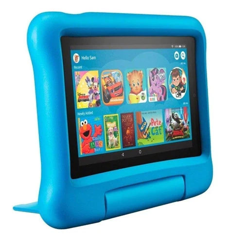 Tablet  Con Funda Amazon Kids Edition Fire Hd 8 2020 8  32gb Blue 2gb De Memoria Ram