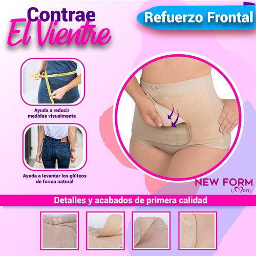 New Form - Imom Panty Fajas Postparto Cesárea Para Vientre