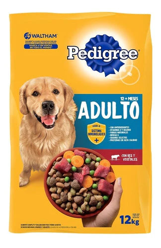 Pedigree Croquetas Para Perro Adulto Raza Mediana/grande12kg