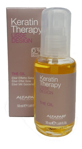 Aceite Lisse Design Keratin Therapy Alfaparf 50 Ml