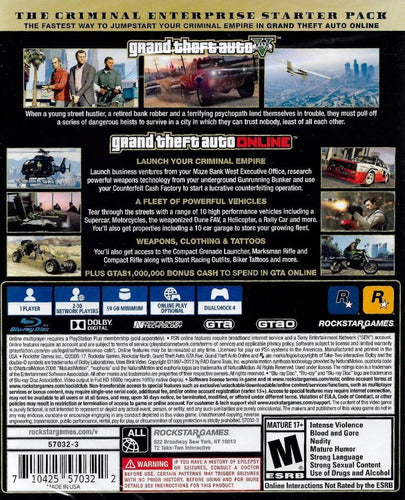 ..:: Gta Grand Theft Auto 5 Premium ::.. Para Ps4 En Gamewow