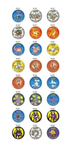 Coleccion Tazos Pokemon Primera Generacion Completa 160 Pzas