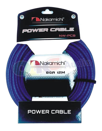 12 Metros De Cable Para Corriente Calibre 8 Nakamichi Nw-pc8