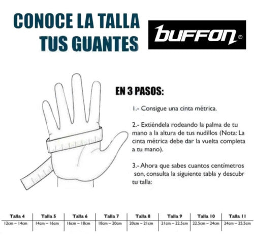Guantes De Portero Buffon Spartan Semi Profesional Original