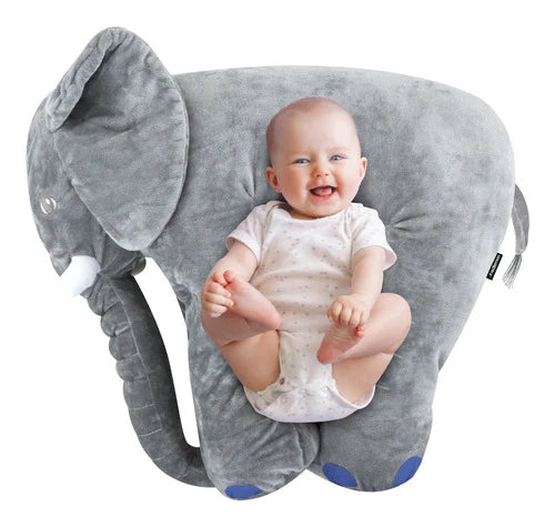 Almohada Para Bebe Elefante Peluche Gigante 0-3años Redlemon