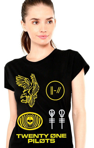 Blusa Camiseta Toxic Twenty One Pilots Logo