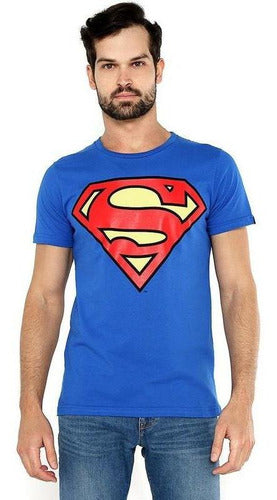 Camiseta Playera Toxic Superman Logo Hombre
