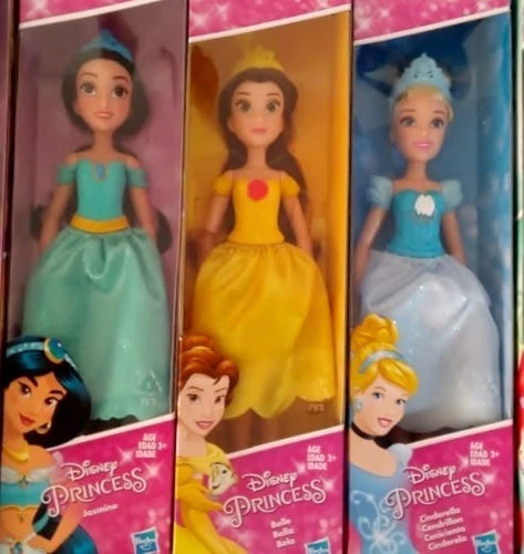 Set De 3 Princesas Básicas Disney Hasbro