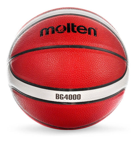 Balón De Basquetbol Molten B5g4000 No. 5  - Piel Sintética