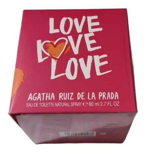 Love Love Love Agatha Ruiz De La Prada Edt 80ml Spray Dama