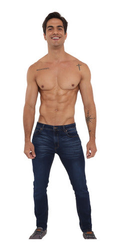 Pantalón Mezclilla Jeans Hombre Cómodos Originales Moda