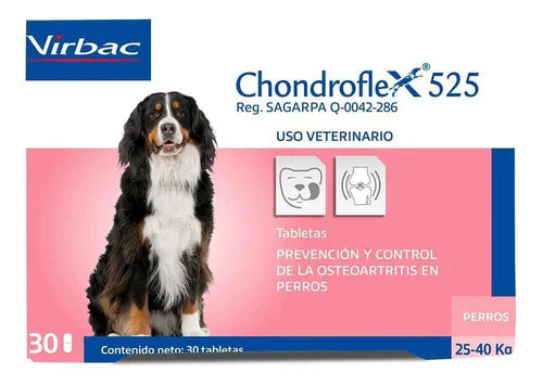 Chondroflex 525 Virbac Perro 25-40kg Control Osteoartritis