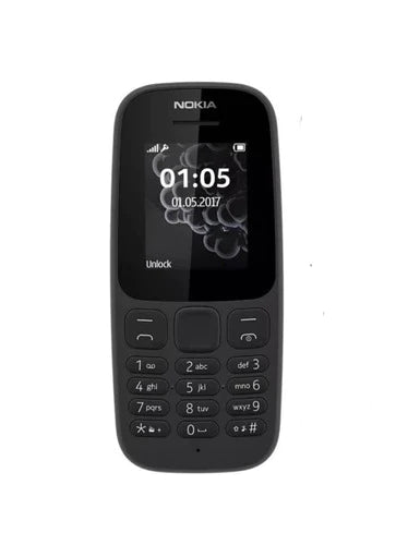 Nokia 105 (2019) Dual Sim 4 Mb Negro 4 Mb Ram