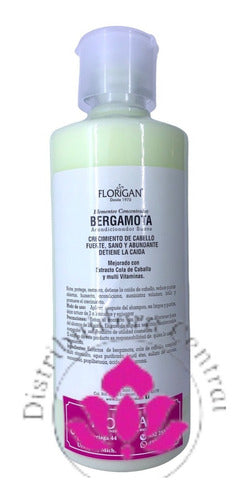 Bergamota Set Shampoo 1lt. Y Acondicionador 500ml. Florigan