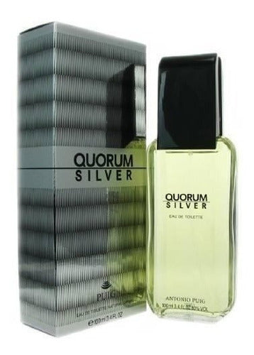 Quorum Silver Caballero Antonio Puig 100 Ml Edt Spray