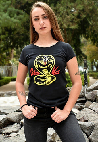 Blusa Camiseta Playera Toxic Cobra Kai Logo