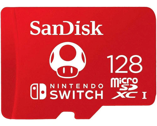 Memoria Micro Sd 128gb Sandisk Nintendo Switch Oficial