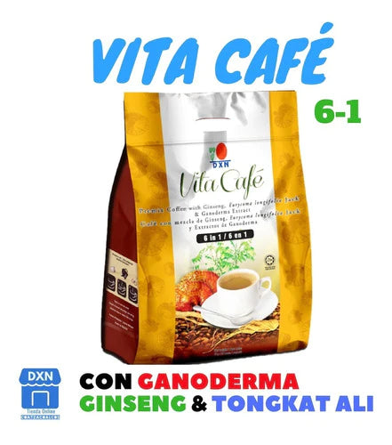 Dxn Café Orgánico Con Ganoderma Ginseng Vita 6-1