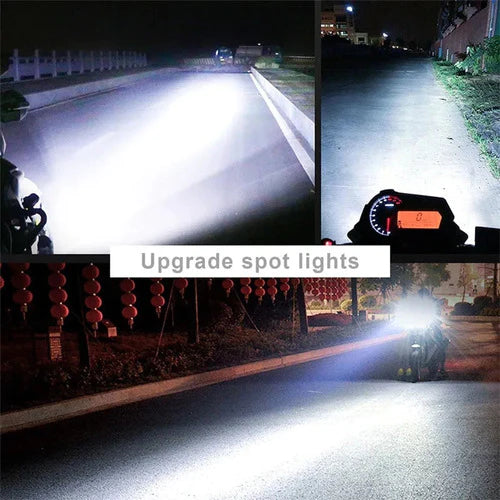Lámpara Led De Luz De Noche Auxiliar P/motocicleta, 2 Piezas