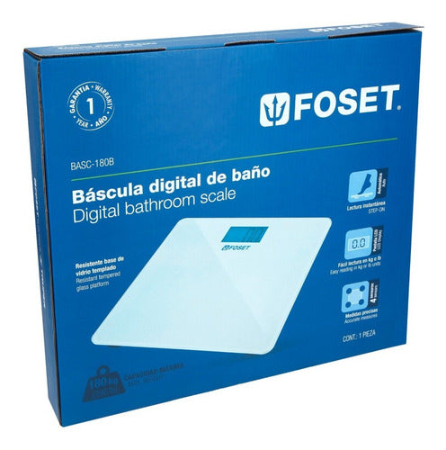 Báscula Digital Foset Basc-180b