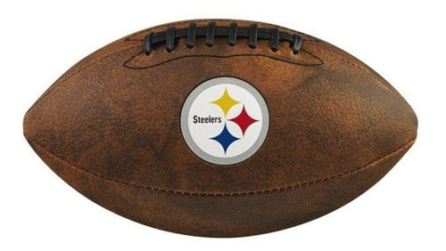 Balon Americano Retro Nfl Pittsburg Steelers Wilson