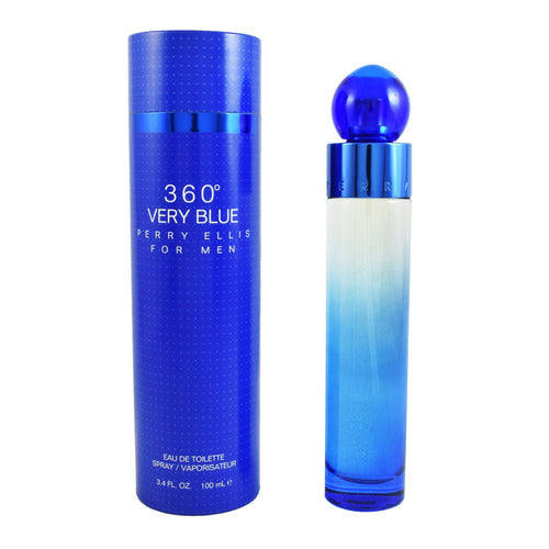 360° Very Blue Men 100 Ml Eau De Toilette Spray De Perry Ell