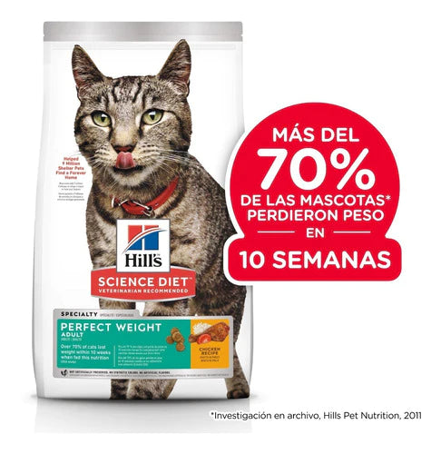 Alimento Para Gato Hill's Sd Adulto Perfect Weight 1.4kg