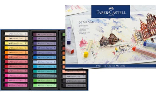 Faber-castell -  Tizas Soft Pastels Para Arte X 36