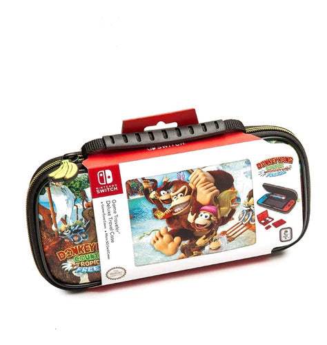 Estuche Travel Case Deluxe Edicion Donkey Kong Para Switch