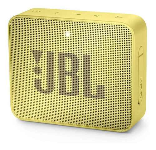 Bocina Jbl Go 2 Portátil Con Bluetooth Lemonade Yellow 110v/220v