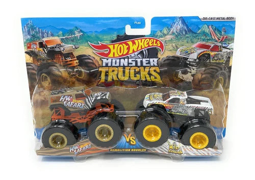 Hot Wheels Monster 2 Trucks Demolition Doubles 2 Pack