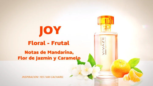 Perfume Zermat Vivaze Joy Dama De 100 Ml