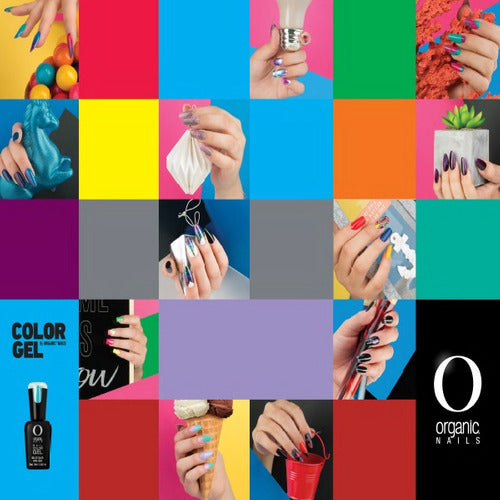 Kit Color Gel Basico Aplicación Uñas By Organic Nails