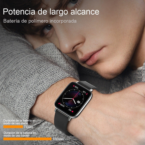 1.69'' Smartwatch Hombres Reloj Inteligente Con Llamada