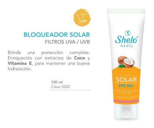 Bloqueador Solar Fps50 Coco + Gel Repelente Mosquitos Niños