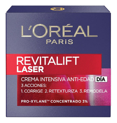Crema Hidratante Antiarrugas De Día Revitalift Loreal, 50ml