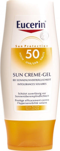 Eucerin Sun Creme-gel Textura Ligera Fps50 Alergias Solares