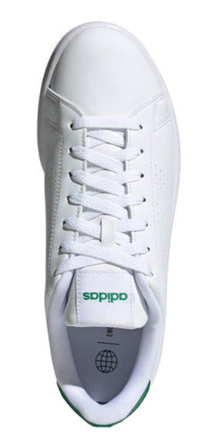 Tenis Para Hombre adidas Advantage Color Cloud White/cloud White/green - Adulto 4.5 Mx