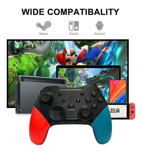 Controlador Gamepad Inalámbrico Bluetooth Nintendo Switch