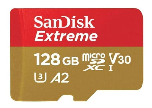 Memoria Micro Sdxc Sandisk Extreme 128gb 160mb/s 4k Clase 10