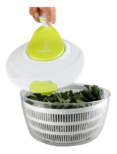 Centrifugadora De Ensalada Escurridor Salad Spinner Redlemon