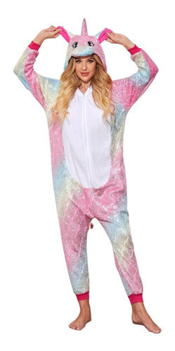 Pijama Tipo Kigurumi De Unicornio Limited Edition
