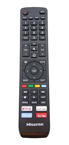 Control Remoto Original Hisense En3v39s Para Smart Tv