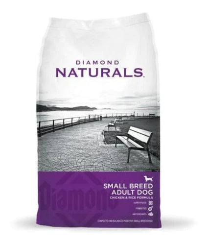 Diamond Naturals Small Breed Adult 18lbs/8kg Chicken & Rice