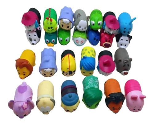 Tsum Tsum Disney Kit De 10 Figuras Diferentes Plástico 4.5cm